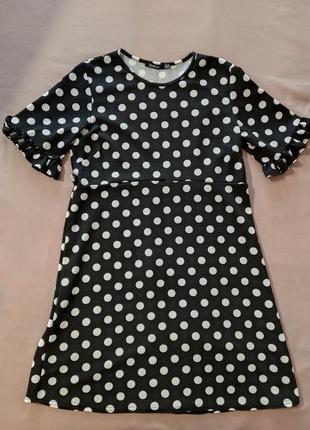 Сукня в горошок , без ремешка