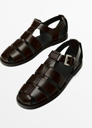 Босоножки, сандалии massimo dutti