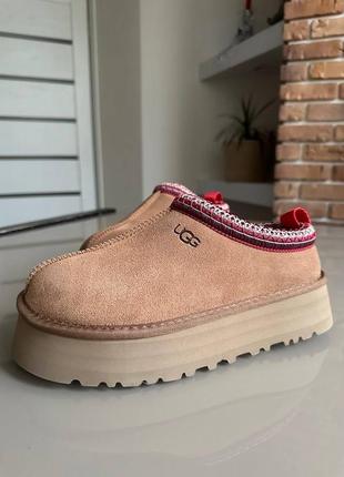 Уг угги таз платформа ugg tazz platform chestnut