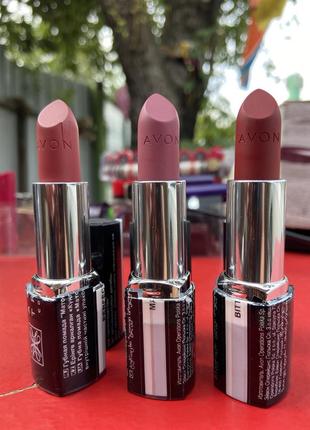 Матовые помады от эйвон/avon