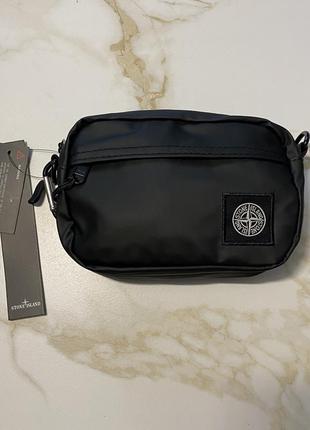 Сумка месенджер stone island patch program