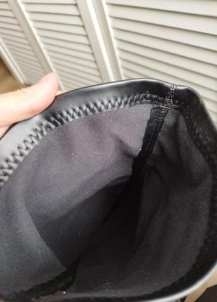 Чорні високі ботфорти 41 розмір (27см)