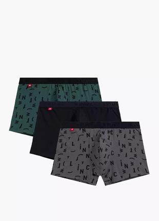Труси шорти чоловічі боксери atlantic 3mh-182 w24 xxl