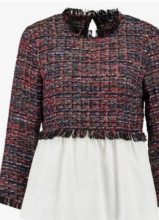 Светр із сорочкою, zara
