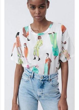 Футболка zara😎