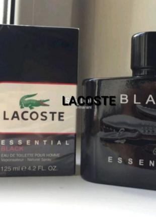 Парфюм lacoste essential black for men 125 мл