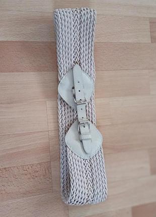 Широкий плетеный ремень new look