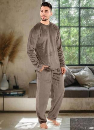 Чоловіча тепла піжама