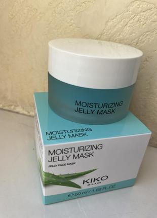 Kiko milano moisturizing jelly mask увлажняющая гелевая маска для лица