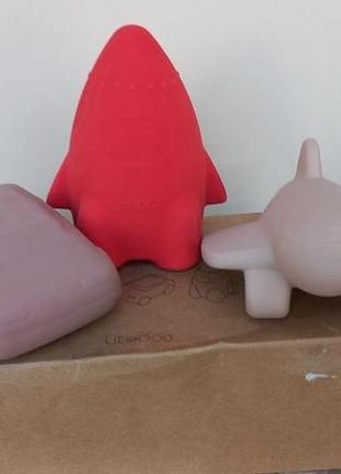 Набір банних іграшок liewood данія 3 шт 100% каучук натуральний