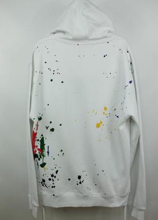 Стильне худі кофта polo bear ralph lauren white hoodie6 фото