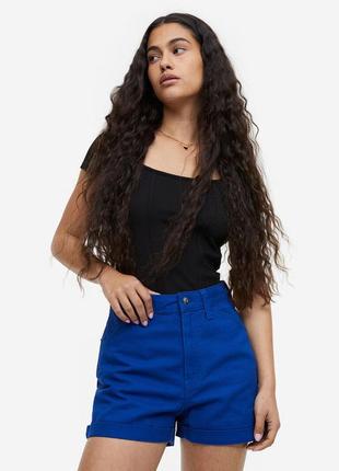 ❤️ класні шорти з високою посадкою від h&m