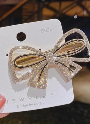 Заколка бантик
