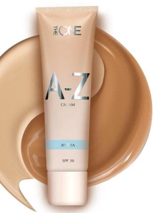 Мультифункциональный увлажняющий крем-тон для лица the one a-z spf 30 орифлейм
код 43456 светлый