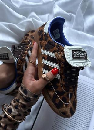 Adidas samba x wales bonner leopard