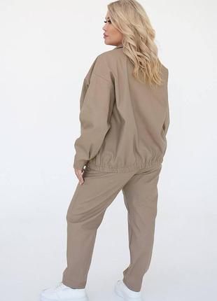 Женский джинсовый костюм