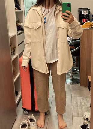 Куртка чоловіча бежева zara