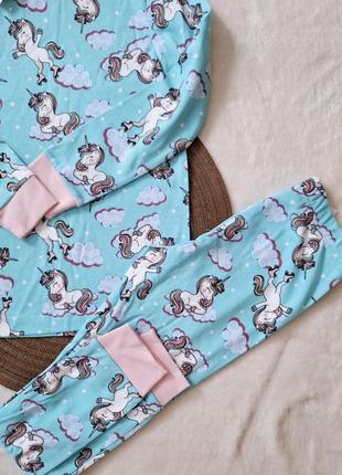 Пижама для девочки из пони единорог 122 гг