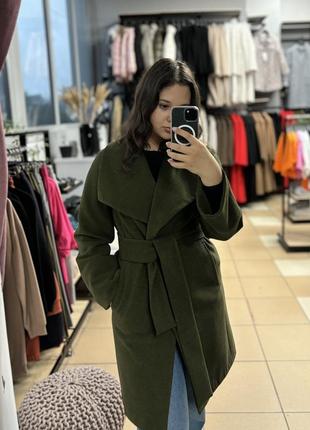 Демісезонне пальто на запах kornev3 фото