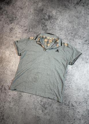 Поло burberry оригинал л-хл