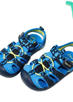 Босоножки, сандалии закрытые clarks 24m/7f р-р