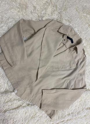 Вкорочений тренч zara