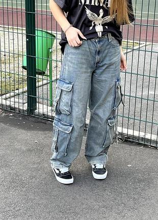 Baggy джинси zara