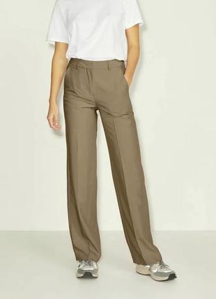 Классические прямые брюки straight wide leg jjxx mary