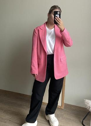 Розовый пиджак sinsay