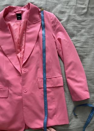 Розовый пиджак sinsay