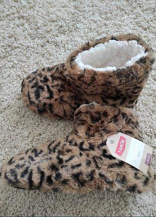 Тапочки теплые