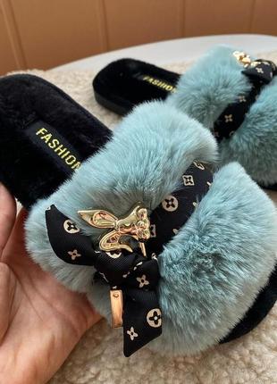 Очень милые тапули с бантиком 😍 тапочки тапочки2 фото