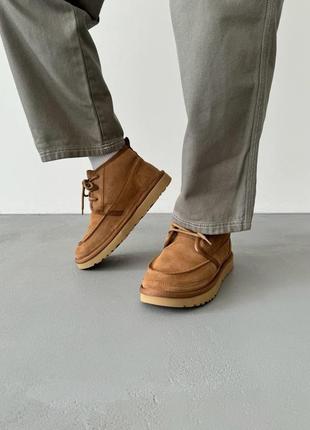 Топ! мужские угги ugg neumel moc boot chestnut