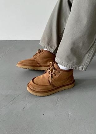 Топ! мужские угги ugg neumel moc boot chestnut