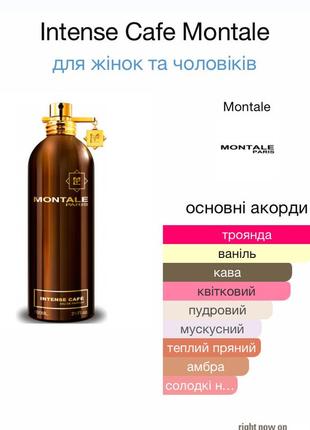 🔮montale 🔮intense cafe☕️