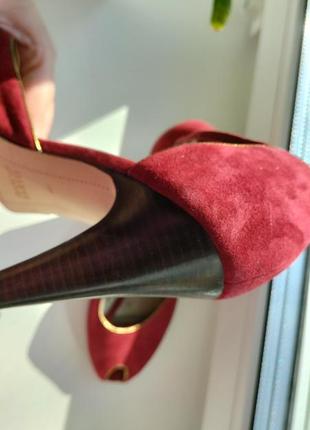 Шикарні замшеві черевички franco sarto6 фото