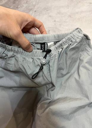 Карго брюки штани парашути сірі графітові h&m5 фото