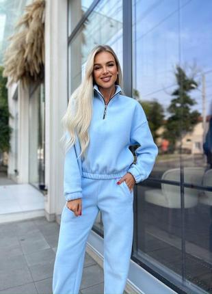 Теплый флисовый костюм 🥰 5 цветов7 фото