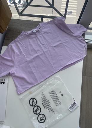 Футболки для тренировок укороченные вкорочені топ   zara футболки  тренування коттон cotton m l8 фото