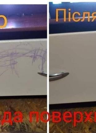 Засіб для чищення поверхонь - фада поверхня