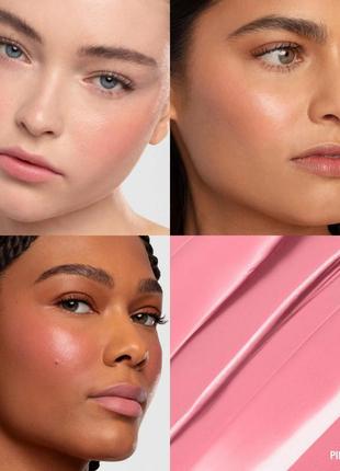 Роскошные румяна makeup by mario soft pop plumping blush veil in pinch me pink