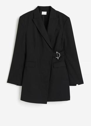 Роскошное платье-пиджак с пряжкой h&m