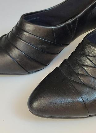 Оригінальні шкіряні зручні жіночі туфлі черевики footglove німеччина5 фото