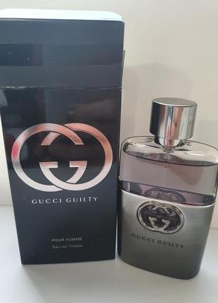 Gucci guilty intense men туалетная вода 50 ml
