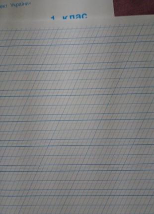 Калиграфический тренажер, тетрадь в косу для 1кл.