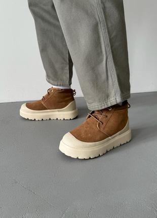 Черевики угги уггі уги угі ugg neumel hybrid chestnut/beige