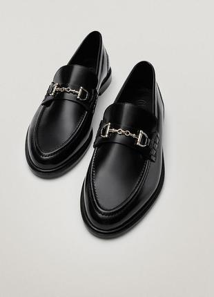 Лоферы туфли в стиле massimo dutti