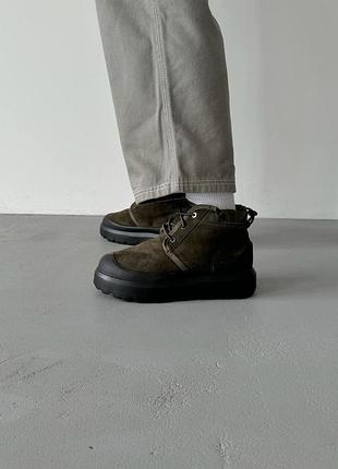 Черевики угги уггі уги угі ugg neumel hybrid khaki 3