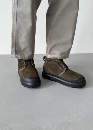 Черевики угги уггі уги угі ugg neumel hybrid khaki 4