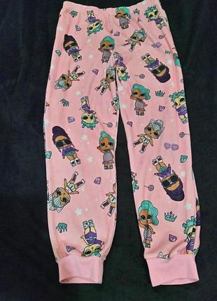 Флисовые штанишки на девочку,lol surprise